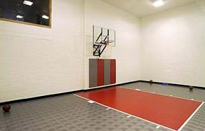 Your own indoor basketball court could be an attractive centerpiece of your Zach Builders custom home