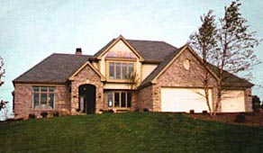 Zach Builders built this custom 2 story luxury Waukesha County home in Brookfield